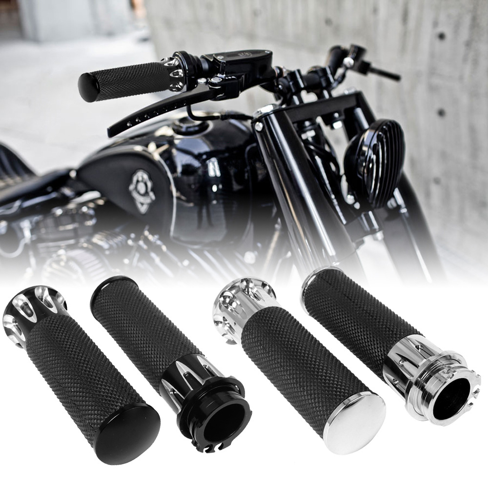 Motorcycle Parts - Pegangan Setang Berongga Aluminium CNC 25mm,