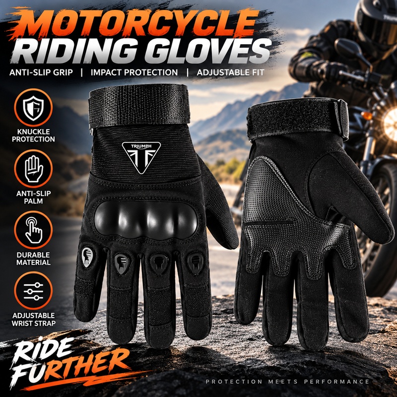 Riding Gear - Untuk Aksesori Motor TRIUMPH, Sarung Tangan
