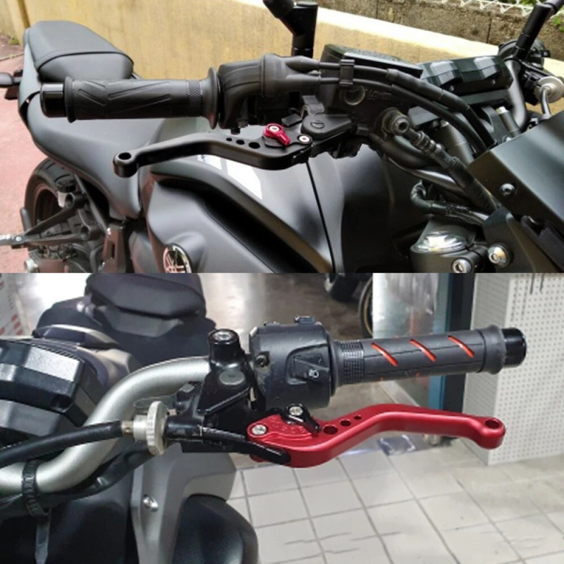 Untuk YAMAHA FZ07 FZ09 MT09 Tr - Cnc Aluminum Adjustable Brake Clutch Levers ulasan dan harga