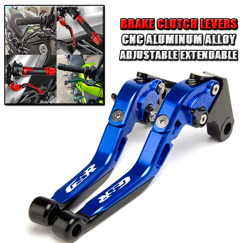 Untuk GSR600 GSR 600 2006-2011 - Cnc Aluminum Adjustable Brake Clutch Levers ulasan dan harga