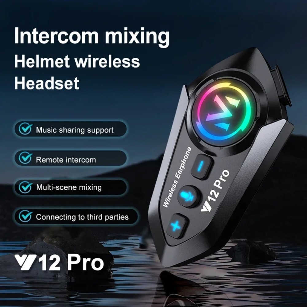 1 atau 2 buah Headset Interkom - Universal Motorcycle Helmet Intercom Headset ulasan dan harga