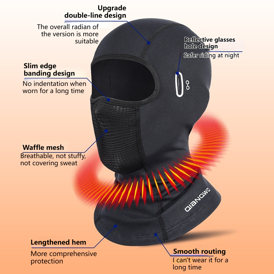 NOFOXO Masker Wajah Berkendara - Riding Gear ulasan dan harga