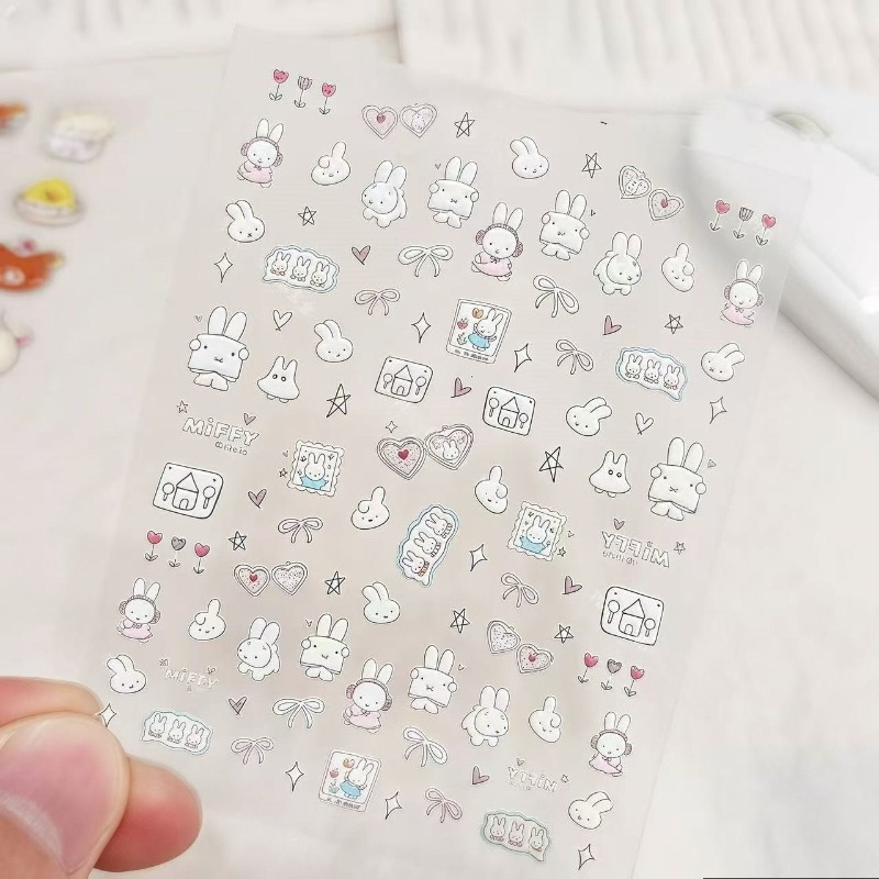 Stiker kuku kartun Miffy stike - Atv Parts ulasan dan harga