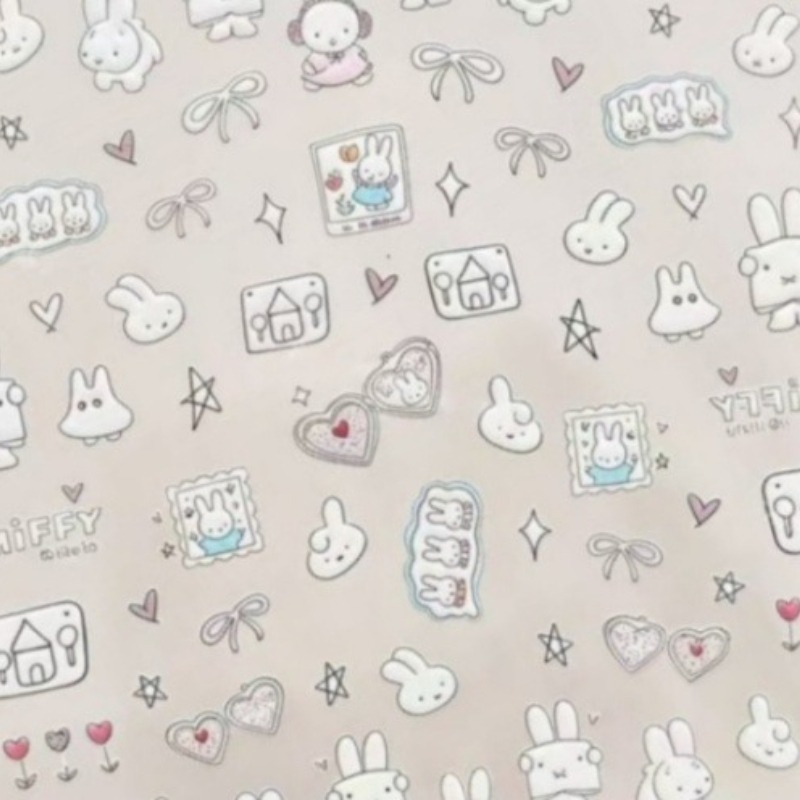 Stiker kuku kartun Miffy stike - Atv Parts ulasan dan harga