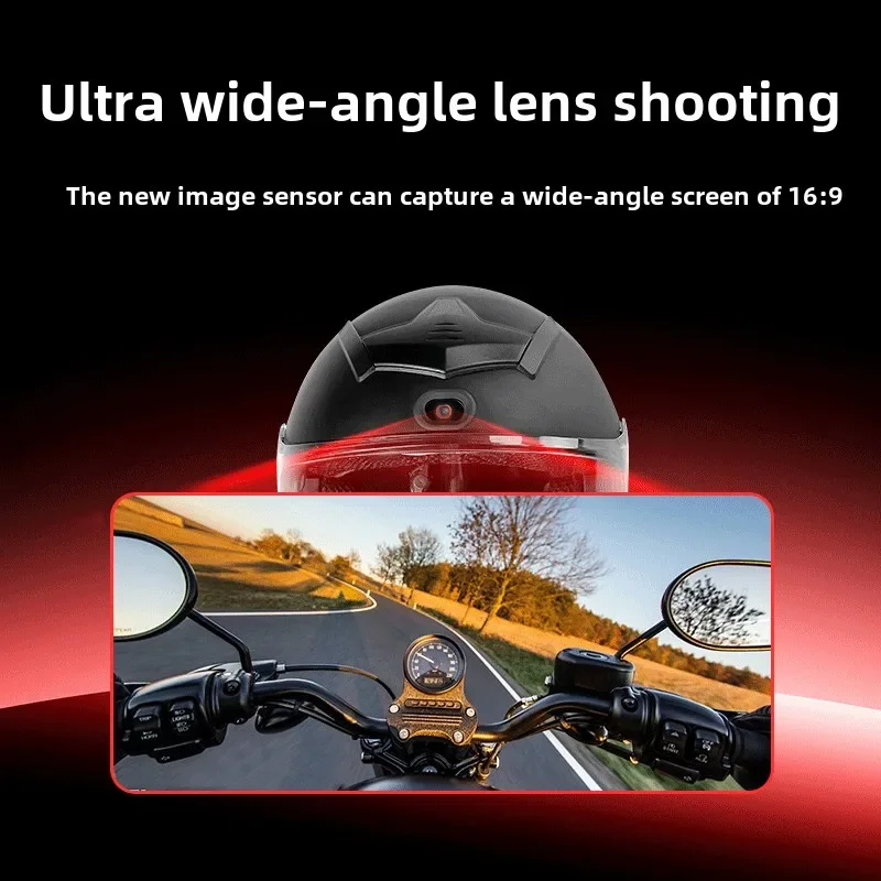Helm sepeda motor kecerdasan A - Full Face Motorcycle Helmet With Bluetooth ulasan dan harga