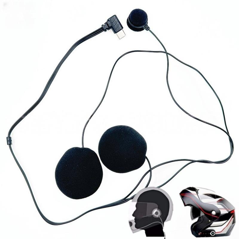 【Y】1Pcs Headset Helm Sepeda Mo - Full Face Motorcycle Helmet With Bluetooth ulasan dan harga